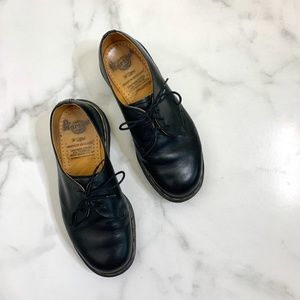 Vintage 🖤 Dr. Martens 1461 Crazy horse black leather oxfords